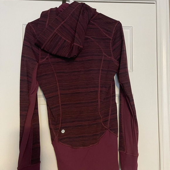 Like New 3/4 Length Hooded Lululemon Jacket - Picture 2 of 3